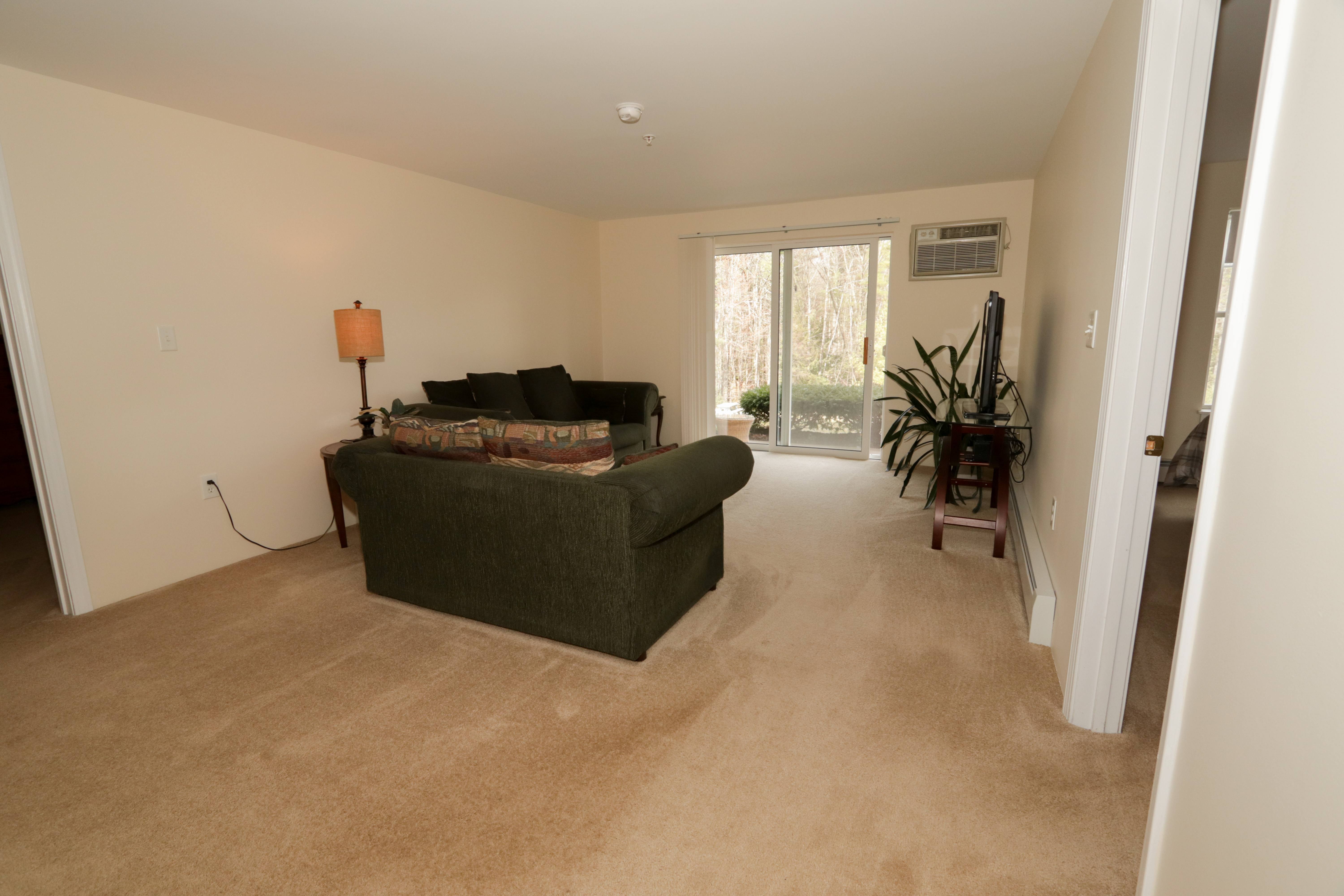 Milford condo for sale at Quarrywood Green 59 Ponemah Hill Rd Apt 2-LL2 Milford NH 03055 living room